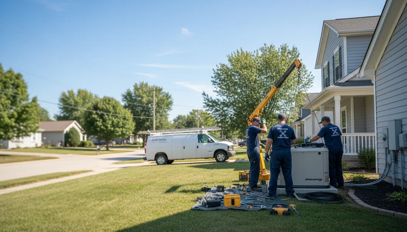 Generator Installation in Swayzee, IN near me